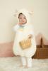 Clearstone Marshmallow Baby Cosplay Halloween Kigurumi Marshmallow Pecora Baby 80cm Bianco