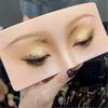 Makeup Practicing Aid Face Eyes Make Up Practice Training Mannequin Silicone Board For Cosmetologist