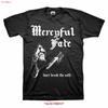 Mercyful Fate Dont Break The Oath T-Shirt vintage gewaschen Bequem Stilvoll Unisex Streetwear Vielseitig Atmungsaktiv Weich homme