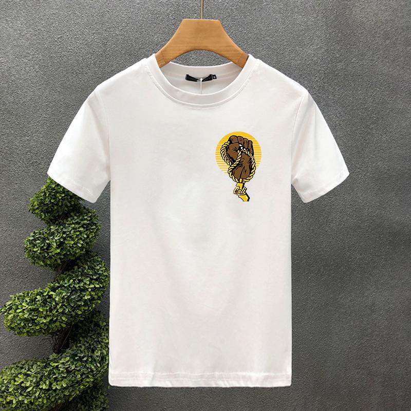 Luxury Design Cool 100% Cotton High Quality Printing Couple Tees Summer Harajuku For Men/Women Short Sleeve T-shirt Asian Size