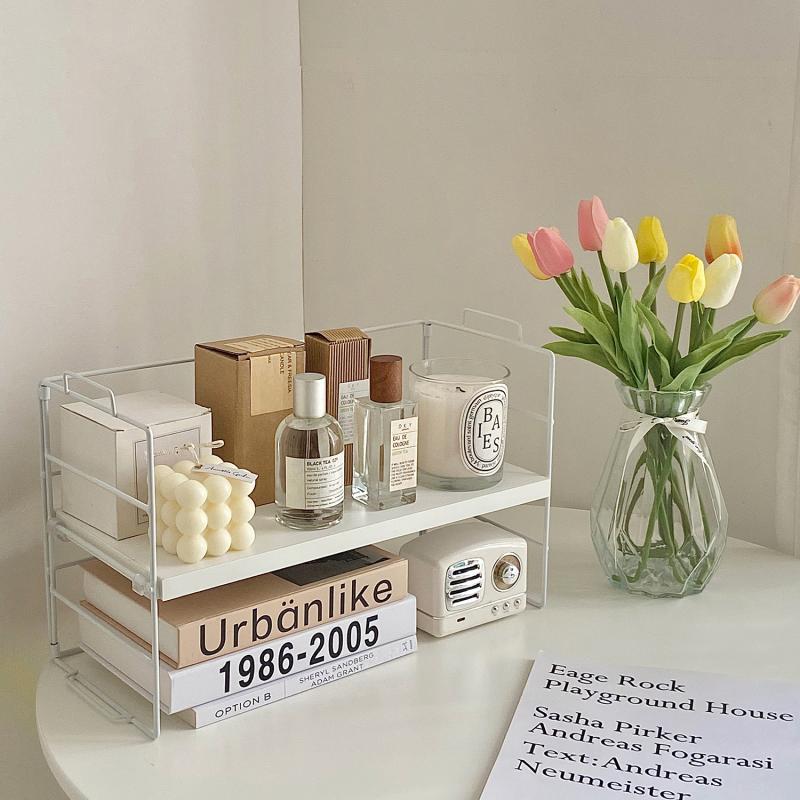 

Штабелируемый креативный косметический парфюм ароматерапевтическая полка настольные книги всякие украшения стеллаж для хранения ванная комната органайзер для косметики