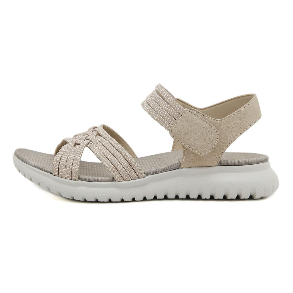 2025 Summer New Sandals Women's Light Sports Wind Comfortable Rubber Band Large Size Sandals SKT