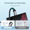 3A Fast Charging Type-C Cable with Indicator Light for Apple and Android Devices