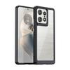For Motorola Edge 50 Pro 5G Phone Case WANLONFENG XC Series TPU Acrylic Cover with Tempered Glass (Big Lens Hole)