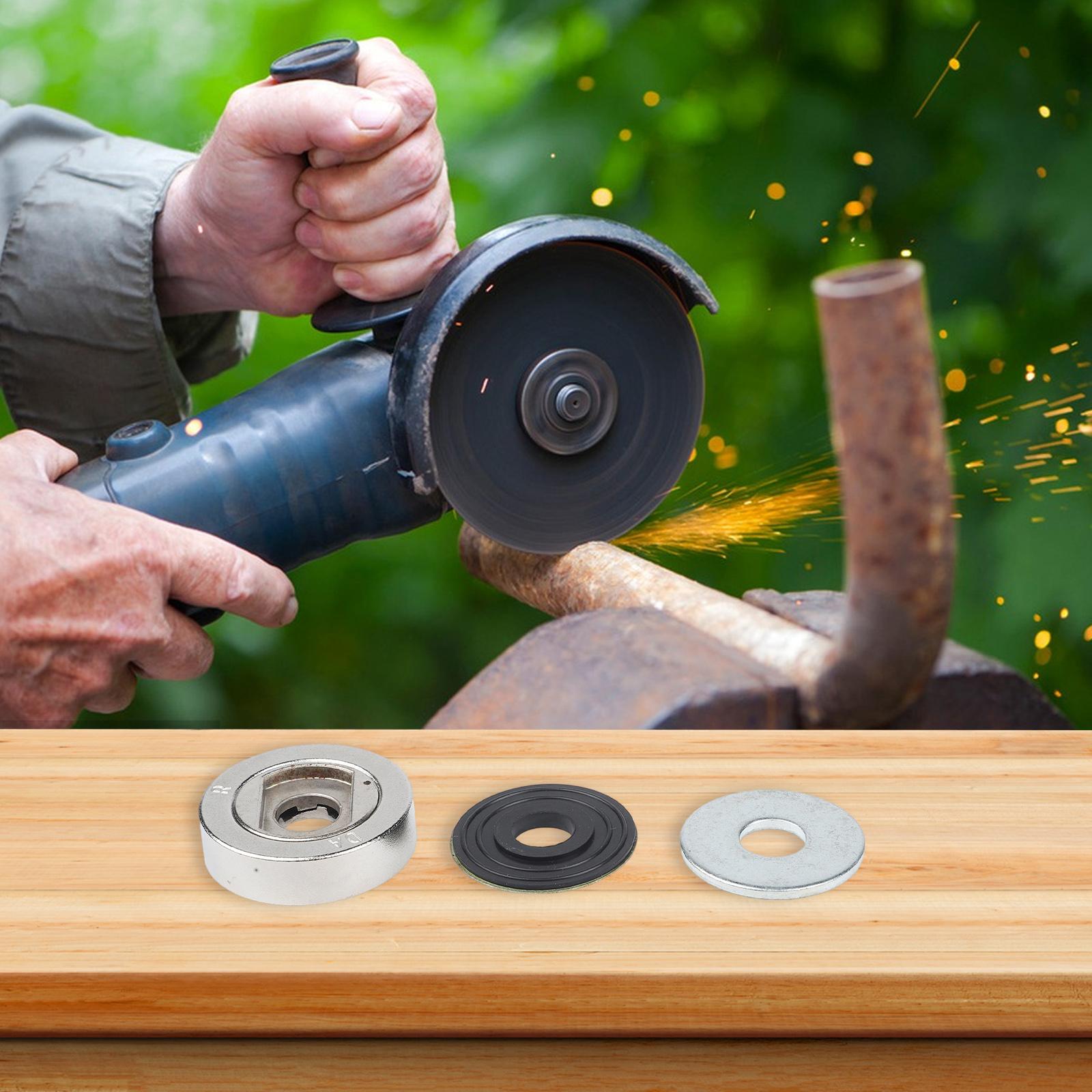 

For Workshop Color as Picture Angle Grinder Flange Nut Grinder Flange Nut Set Hole Opener Gasket Manual Measurement Deviation China Mainland