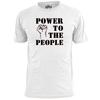 Mens Power To The People Fist T Shirt Revolution Unity