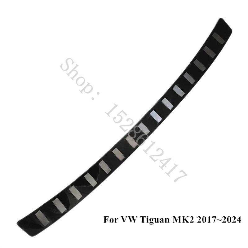 Per VW/Volkswagen Tiguan MK2 2017 2018~2024 Protezione Paraurti Posteriore Styling Acciaio Inossidabile Soglia Protezione Portellone Posteriore Rivestimento Accessori Auto