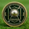 Moneda Conmemorativa de Golf 2026 Moneda de Colección Challenge Coin Recuerdo Metálico de Golf para Amantes del Golf Coleccionistas Deportivos