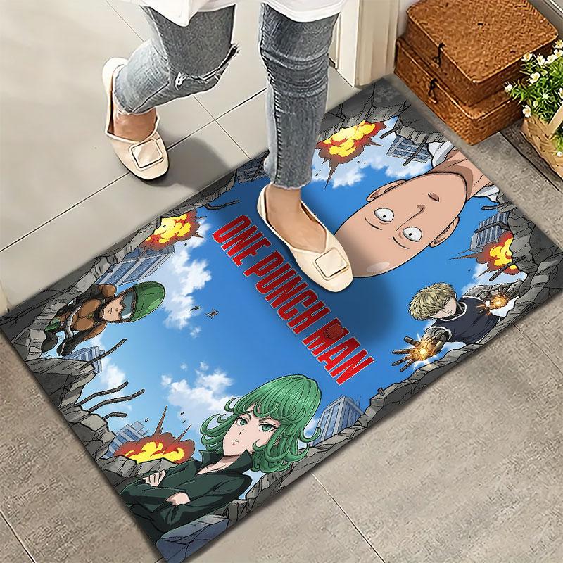 Onepunch Man Carpet Rug For Living Room Bedroom Home Sofa Decoration Kids Play Nonslip Floor Mat