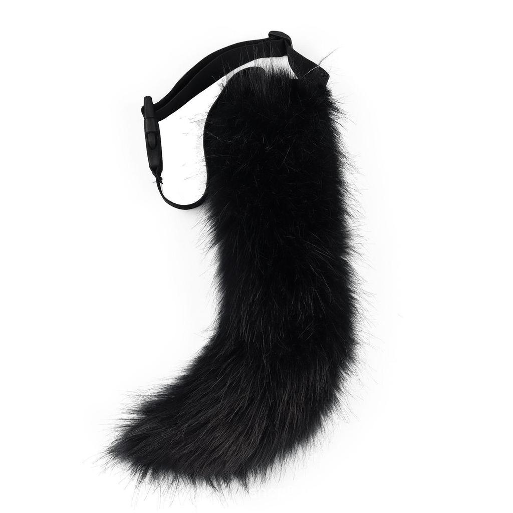 Handmade Fluffy Fox Tail Cosplay Accessory for Halloween Party