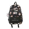 FANDARE Women's Backpack with Plush Toy, Large Capacity, A4 Size, 15.6-inch Laptop Storage, Lightweight, Simple Design, Popular, Unisex, Perfect for