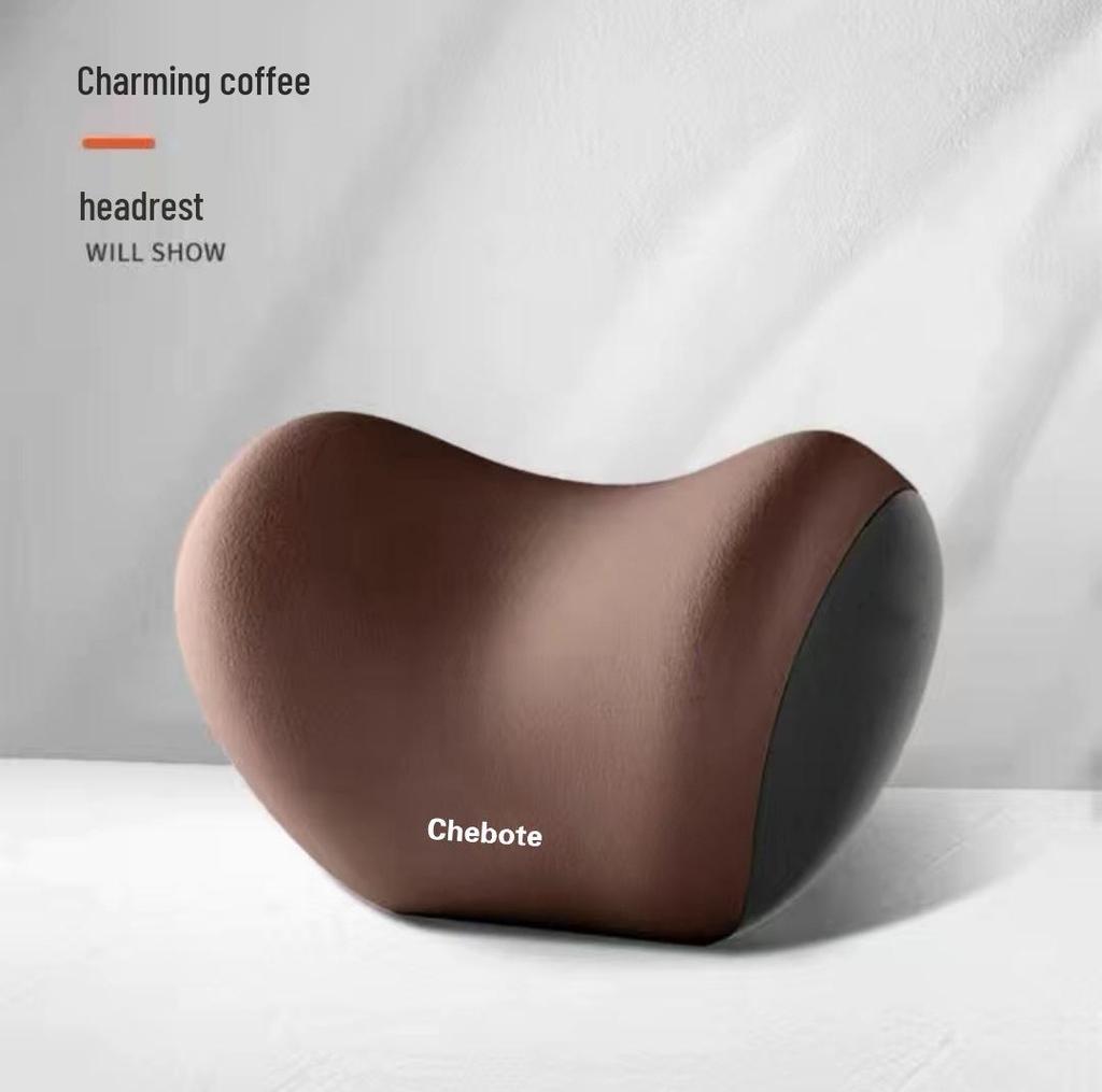 Car Lumbar and Neck Support Pillow - Memory Foam Cushion for All Seasons