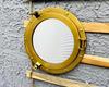 Handmade 12' Nautical Ship Window Round Porthole | Brown Finish Porthole