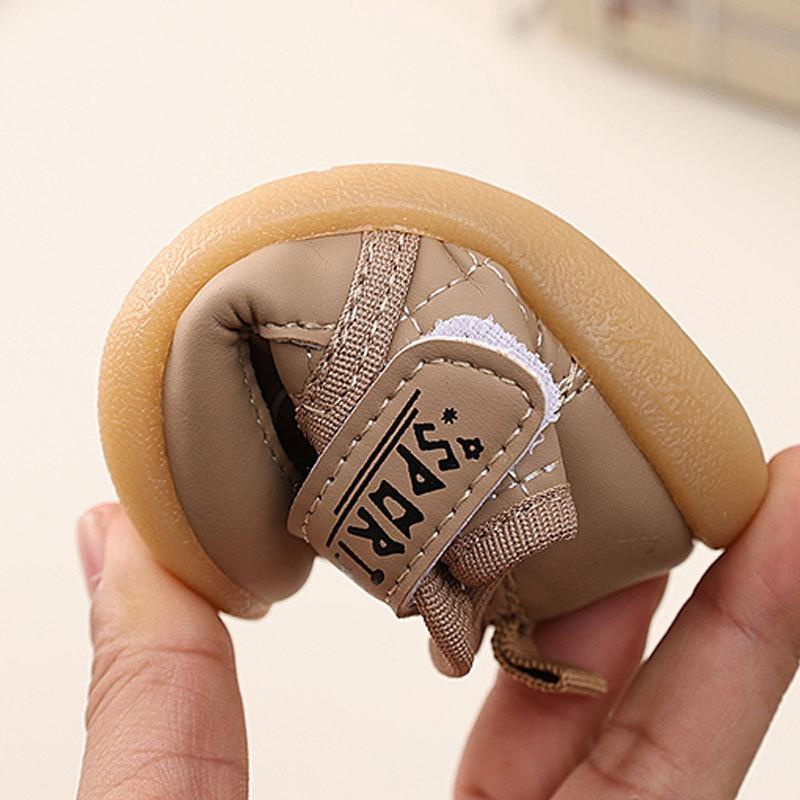 Spring/Autumn Style Baby Shoes 0-1-2 Years Old, Children's Soft-Soled Single Shoes, Infant Soft-Soled Walking Shoes.