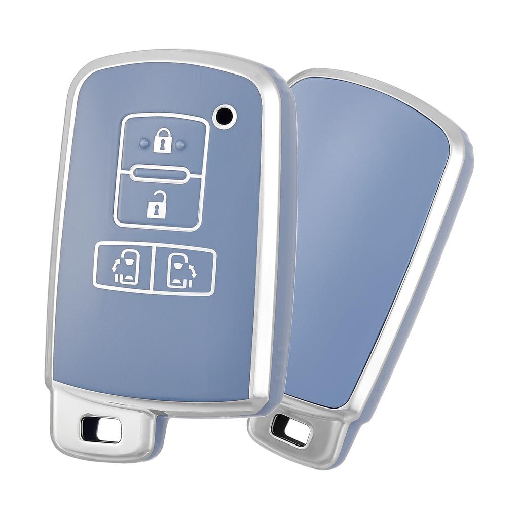 TPU Car Key Cases for Toyota Alpard Vellfire HV Noah Voxy Esquire Sienta 4 Buttons Smart Remote Fobs Protector Cover