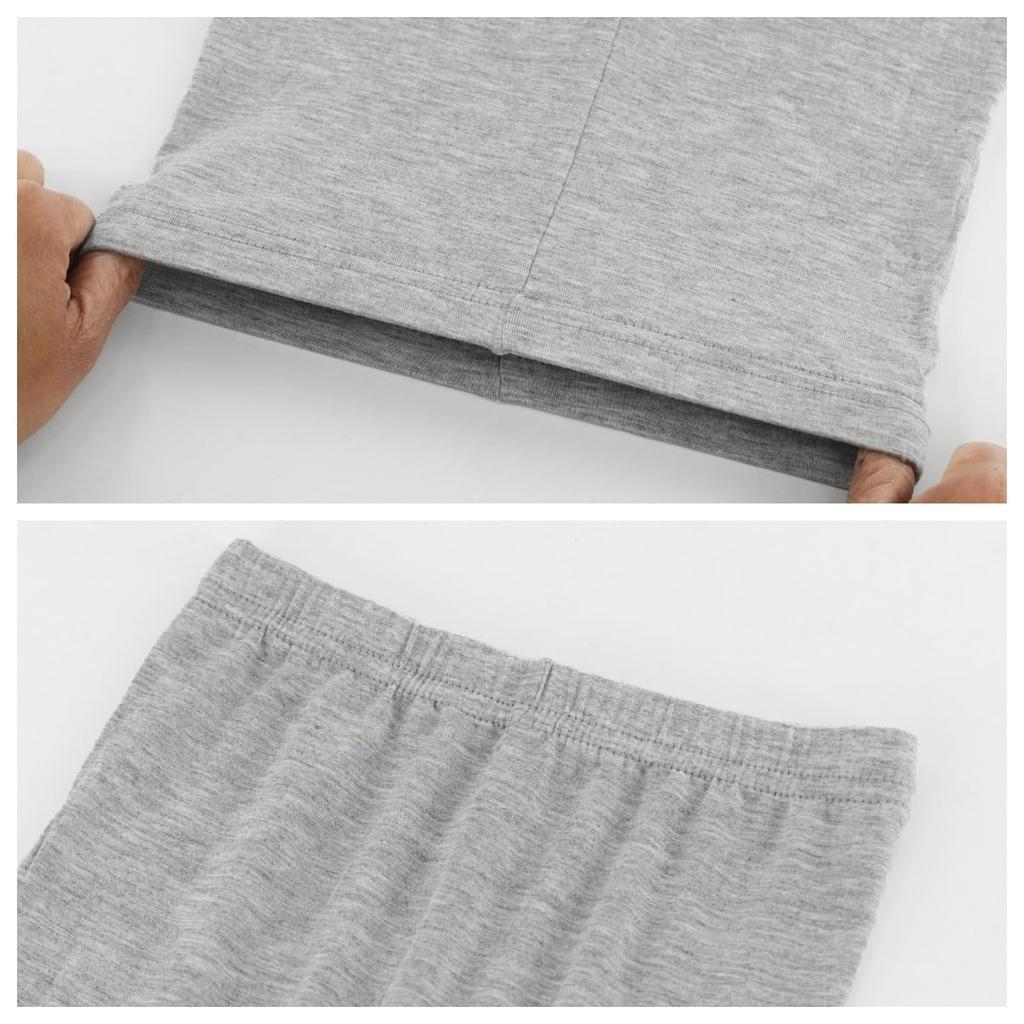 Length Length Long Thin Plain Long Slim with Gray and Size 140 [Children's Clothing] Girls' Nine-Tenths Pants, Nine-Tenths Leggings, Pants, Nylon,