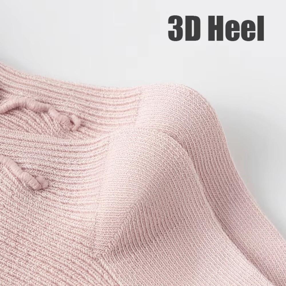 Seamless Toe Ruffle Bow Socks Cotton Material Baby Girls Socks Cotton Mid Calf Socks  Spring Season
