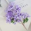 Blue Jacaranda Simulation Flower Simulation Hanging Hanging Flower Arrangement Flower Material Landscape Hotel Background Wall