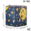 Foldable Storage Bag With Zipper Large Capacity Quilt Clothes Storage Bags Moisture-Proof Blanket Bedding Clothing Organizer
