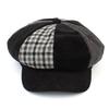 Universal Chemistry Patchwork Corduroy Black Newsboy Cap