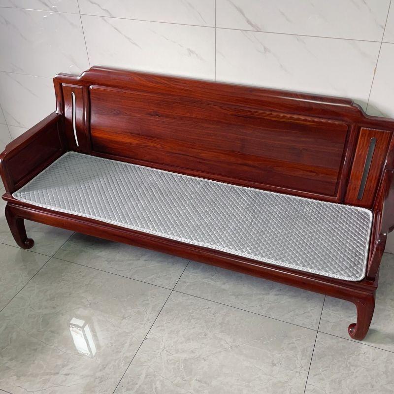 

Зимняя подушка для дивана Нескользящая Фланелевая Ткань из Массива Дерева Однотонная Круглогодичная Нейтральная Подушка для Скамейки Весна и Осень Короткая Плюшевая Подушка Flannel-Grey 40 * 40cm