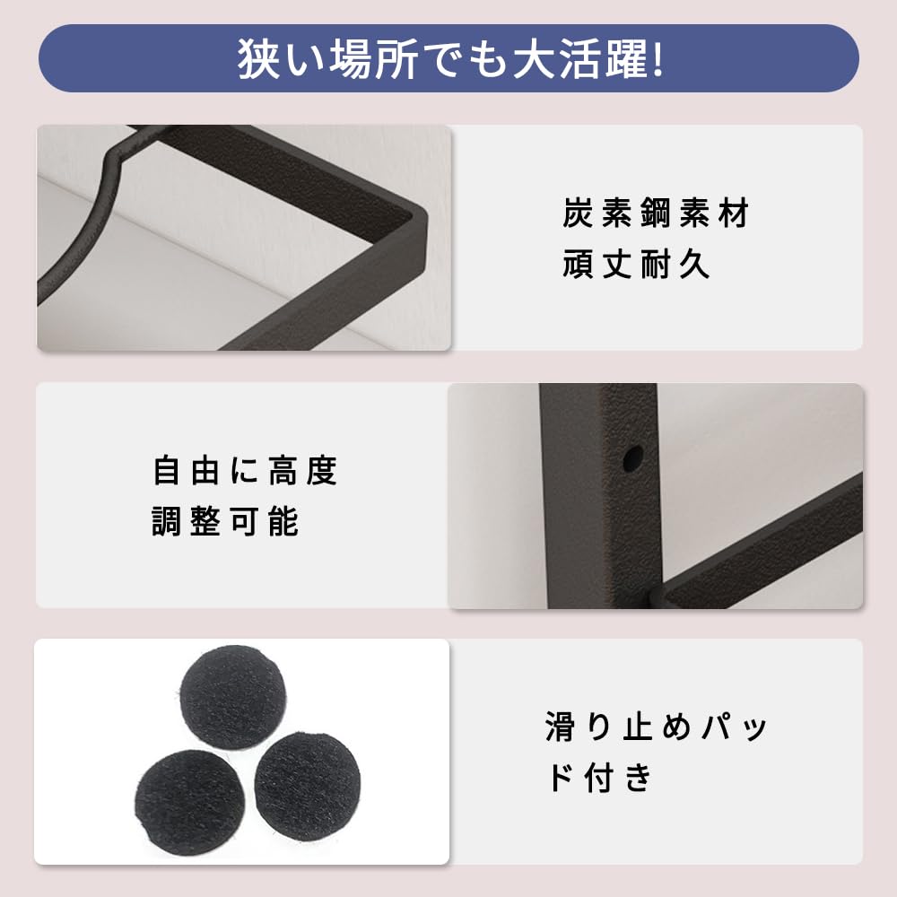 Pot Height Frying Pan Steel Storage Stainless Under Kitchen Pot Storage Pot Home Cabinet Restaurant Kitchen Supplies Pot and Frying Pan Organizer Rack