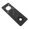 Board for IGT Camping Table Stainless Steel Fast Connection Slot 4 Holes Portable Tabletop Plate for