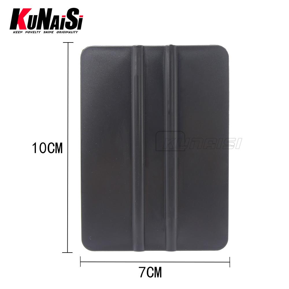 Plastic Car Film Application Squeegee 10x7 cm - Perfect for Car Wash, Seam Filling, and Advertising.