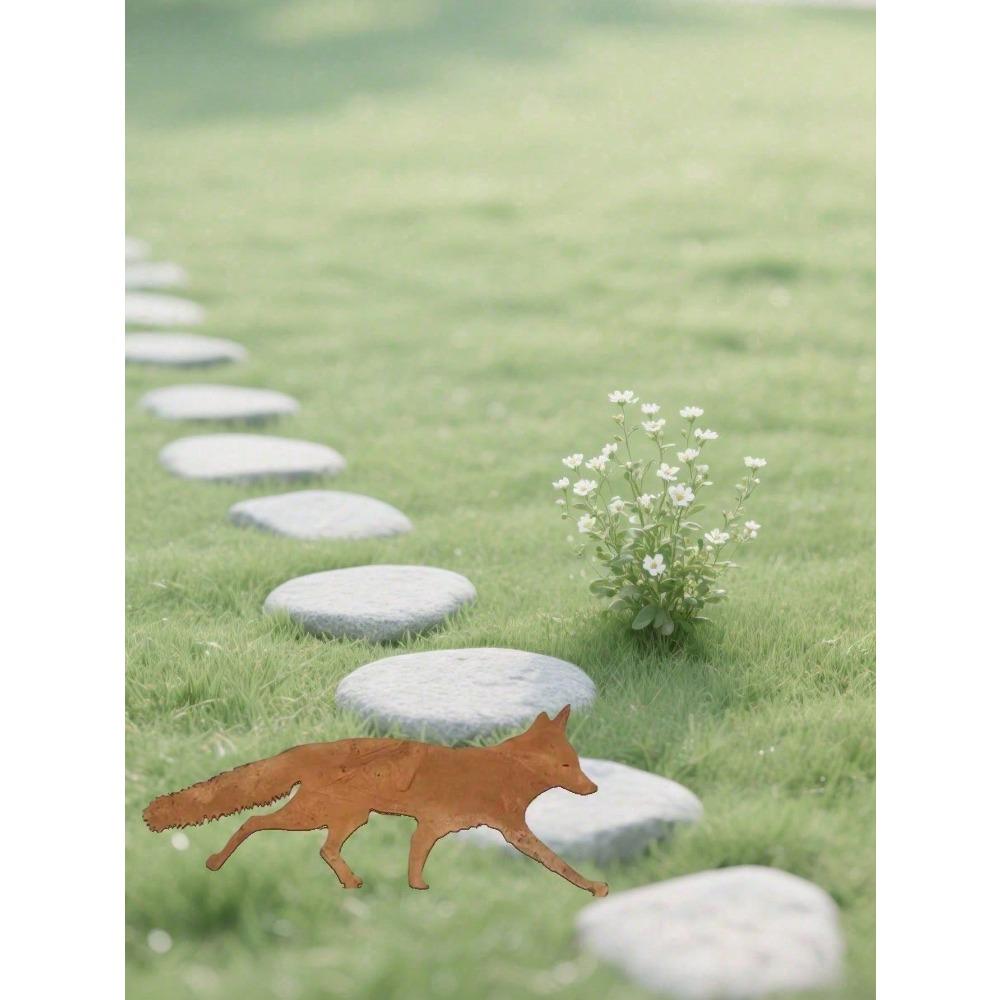 Metal Animal Garden Stakes Set for Halloween Christmas Outdoor Yard Decor Patio Lawn Ornament Unique Holiday Gift