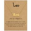 Minimalist and Exquisite Birthstone Women's Necklace Pendant Stainless Steel Plated 18K Gold Birthstone Jewelry Gift Necklace