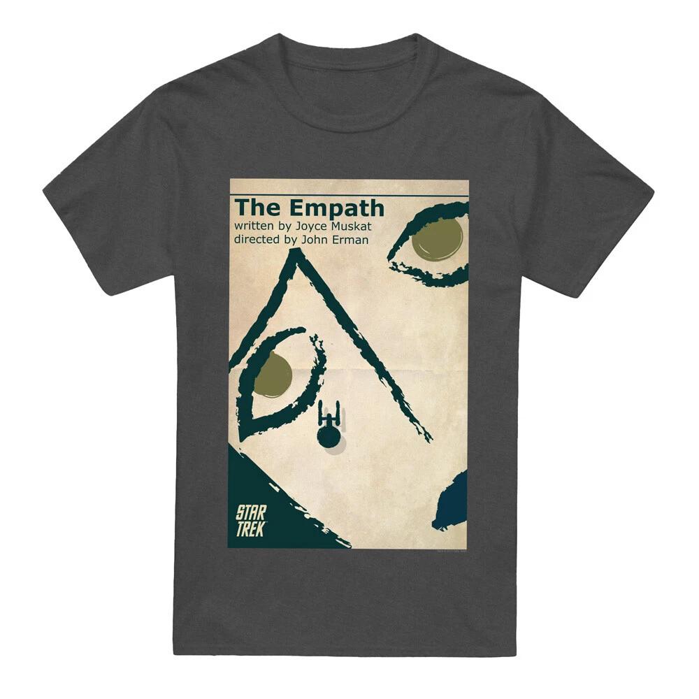 Star Trek Tos Episode 67 100% Cotton T-shirt Mens Tees Top S-2XL, Charcoal M