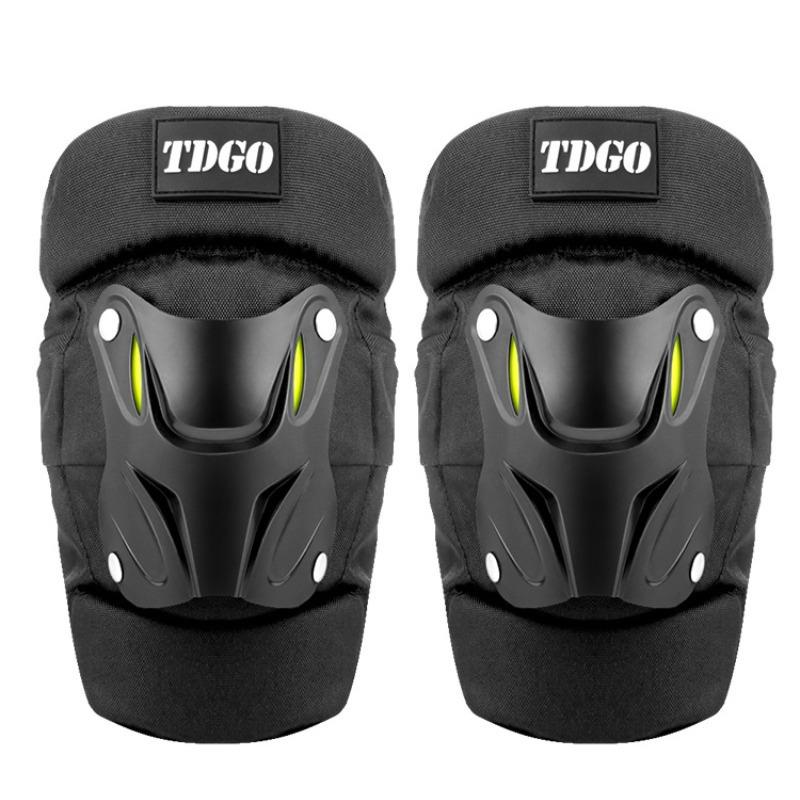 Motorcycle All-Season Windproof Protective Gear Set, Anti-Fall Knee Pads Knight Riding Leg Guards Unisex
