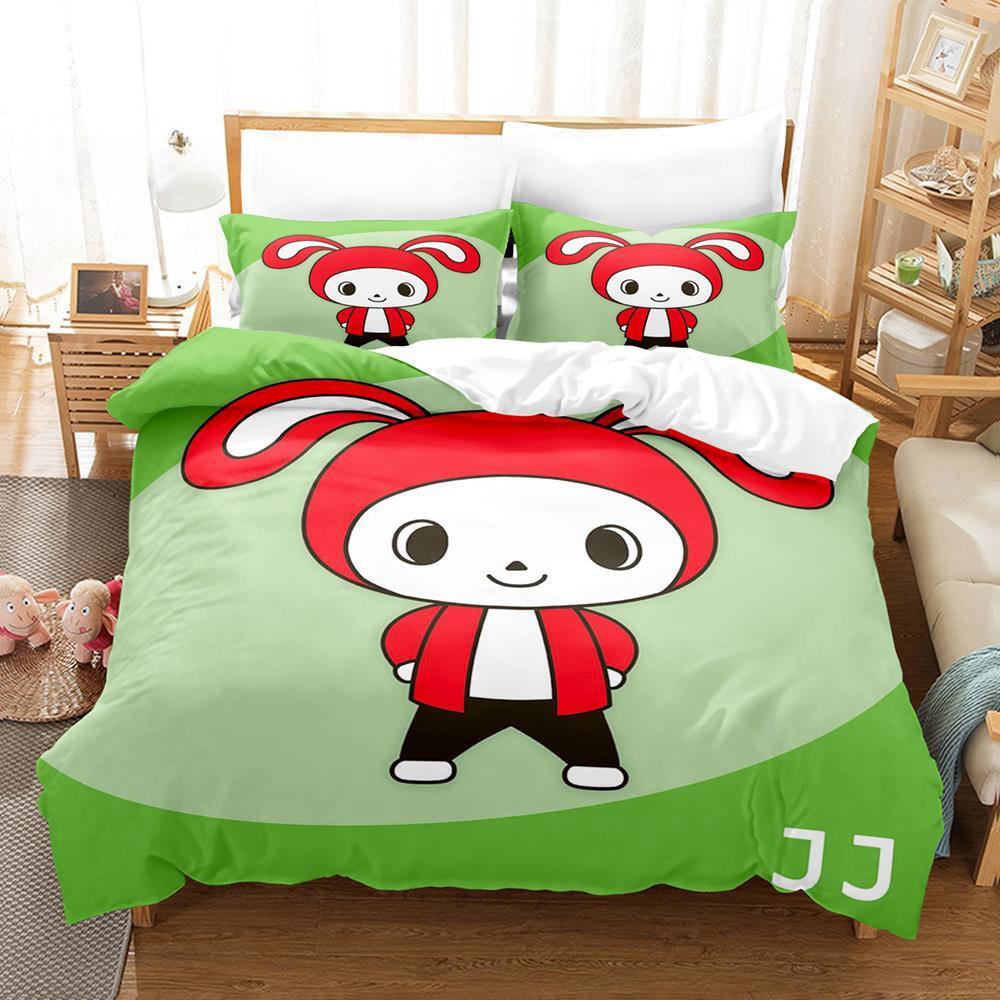 

New Maizen Sisters Bedding Set Single Twin Full Queen King Size Bed Set Adult Kid Bedroom Duvet cover Sets Anime Bed Sheet Set EU Twin 135x200cm