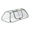 Collapsible Plant Greenhouse Plants Pop-Up Mesh Cover with Side Window Planter Box Protector Cage for Raised Beds Fruits Vegetable Rows Seedlings