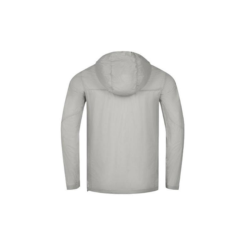 Asics Breathable Lightweight Logo Hooded Zipper Comfortable Casual Sports Long Sleeve Jacket Men jackets Gray 2011D074-021