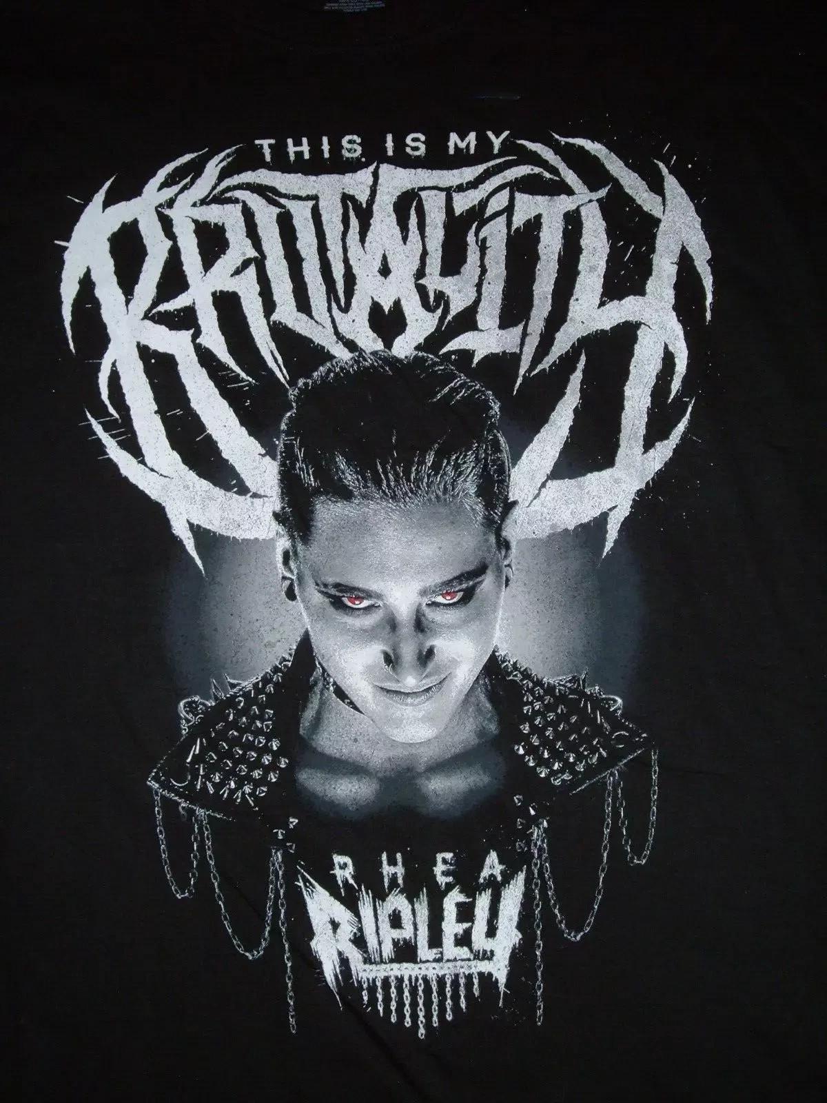 Rhea Ripley This Is My Brutality Black Cotton T Shirt Full Size S-5XL M