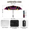 Compact Umbrella Featuring a Soccer Ball Design - Automatic Open And Close, Resistant To Wind, Offers, Perfect for Sports Enth