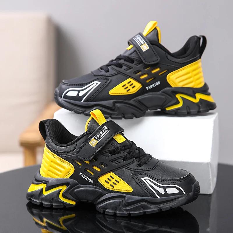 Children Sneakers for Girls Boys Breathable Sports Running Shoes Kids Flat Casual Outdoor Student School Tennis Shoes Size28-40