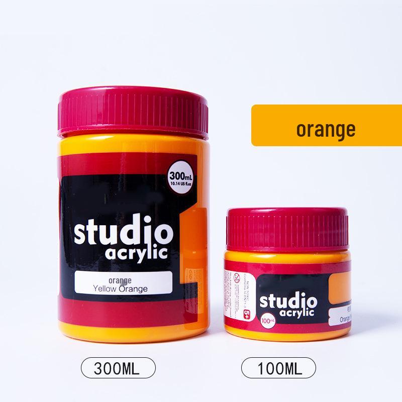 24-Color Acrylic Paint Set: Waterproof, 300ml Cans for Wall, Clothing & Shoes DIY Projects