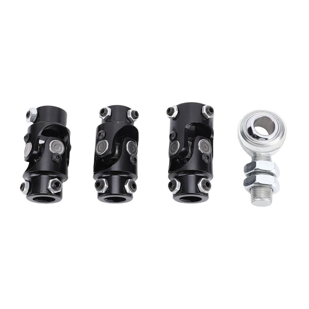36in Steel Steering Shaft and 3 4in Support Bearing U Joint SJS08 for 3 4in 30 Spline Input Shaft Car Steering Box