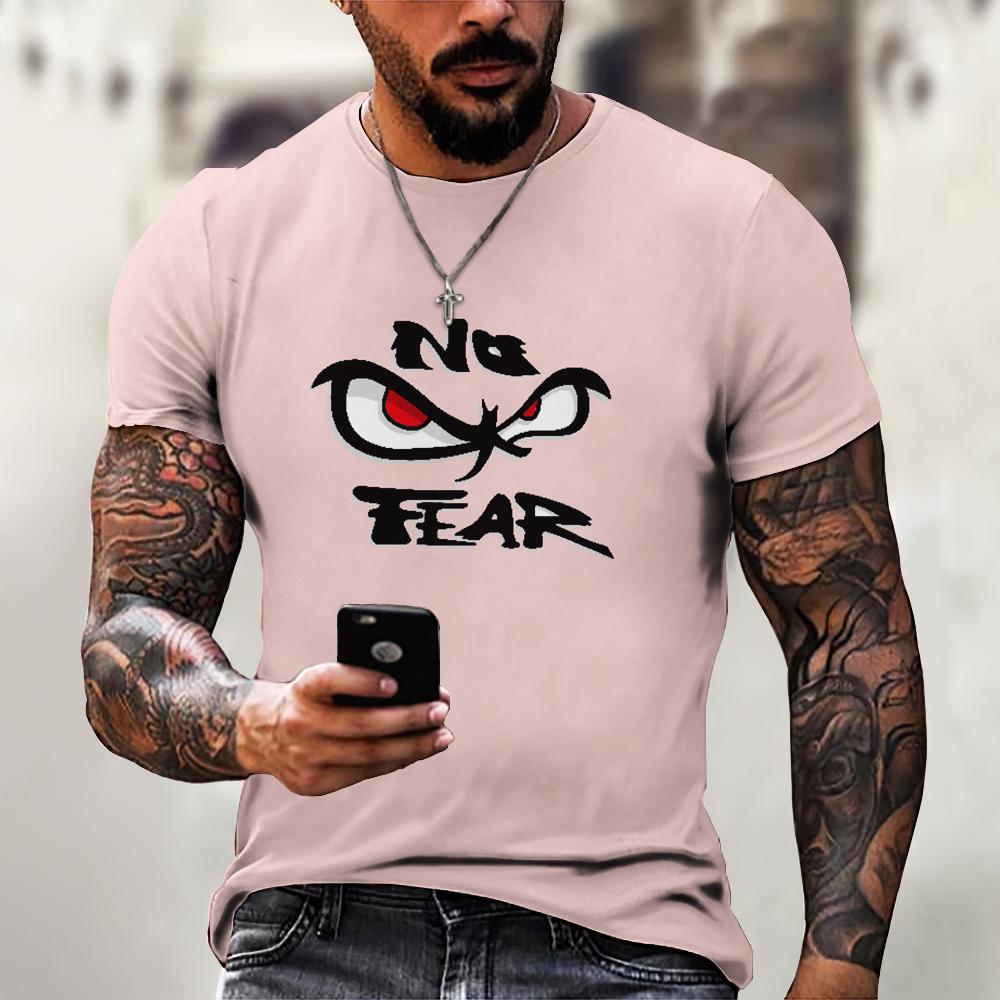 

Летняя мужская футболка уличная повседневная футболка с коротким рукавом с принтом модная мужская свободная одежда свитер с круглым вырезом забавные топы 6XL