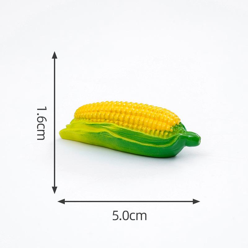 5/10Pcs Simulation Vegetable Small Decorate DIY Photography Landscape Toys Peppers Corn Broccoli Onion Small Vegetable Ornaments