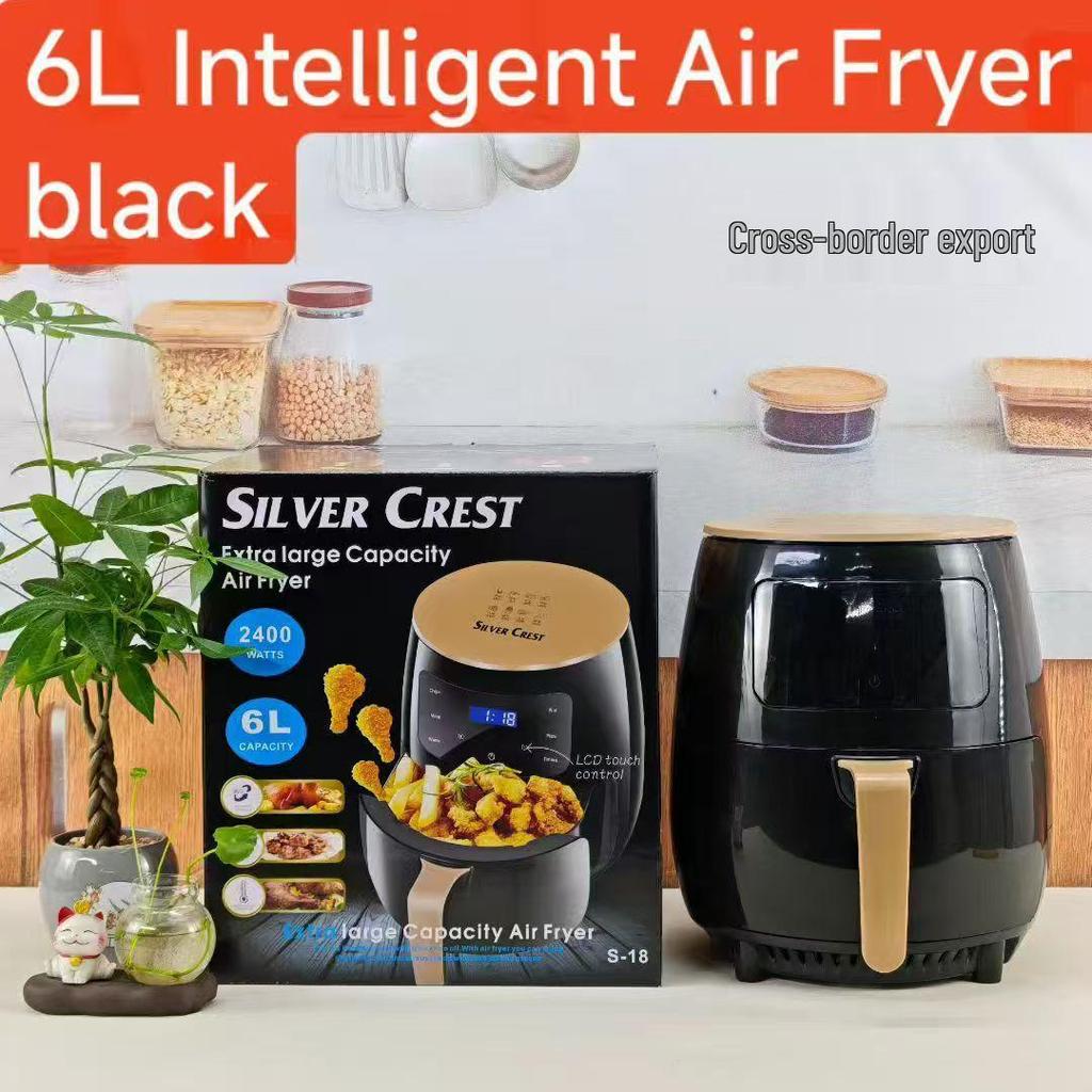 6L Multifunctional Smart Air Fryer with Touch Screen & Large Capacity