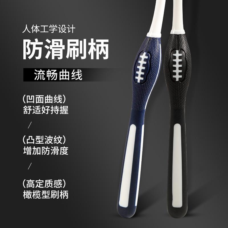 Hard Bristled Olive Toothbrush for Men, Suitable for Travel and Family Use, Suitable for Deep Cleaning for Both Men and Women
