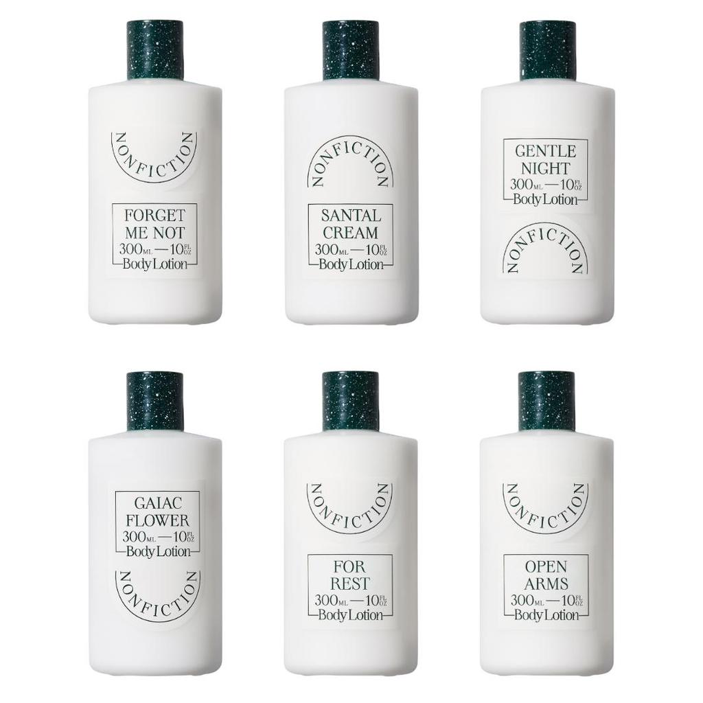 Nonfiction Perfumed Body Lotion (6 Options) – Deeply Moisturising & Nourishing Care with Shea Butter for Silky Skin, Korean