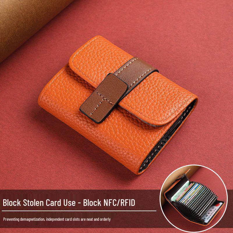 Women's Multi-Card Slot Holder - Large Capacity, Elegant Driver's License and Card Sleeve
