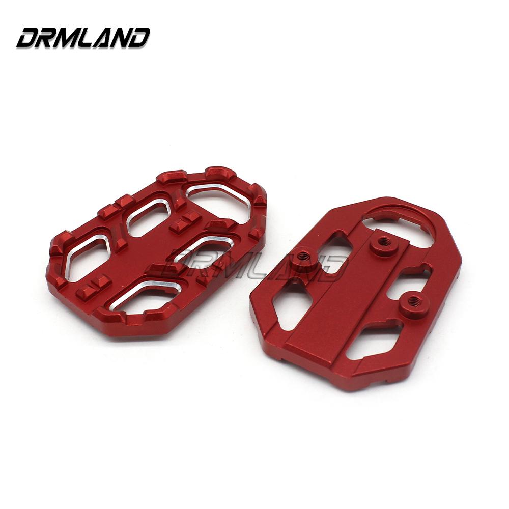 For Honda NC750X NC750S NC700S NC700X Motocycle Brake Pedal Pad Cover Footrest Footpegs Foot Rest Enlarged Footboard