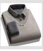 Pull d'hiver doublé polaire pour homme: Chaud Pull Deux-en-Un à Manches Longues pour l'Extérieur, Parfait pour les Pères d'Âge Moyen et les Personnes Âgées.