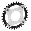 104BCD Gear Adapter Aluminum Alloy 32T Chain Wheel CNC Cutting Bike Chainring for BBS01 Electric Bike Mid Drive Motor