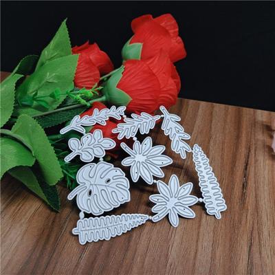 DIY Flower and Leaf Branch Cutting Dies Greeting Card Decoration Carbon Steel Template Paper Embossing Cutting Die